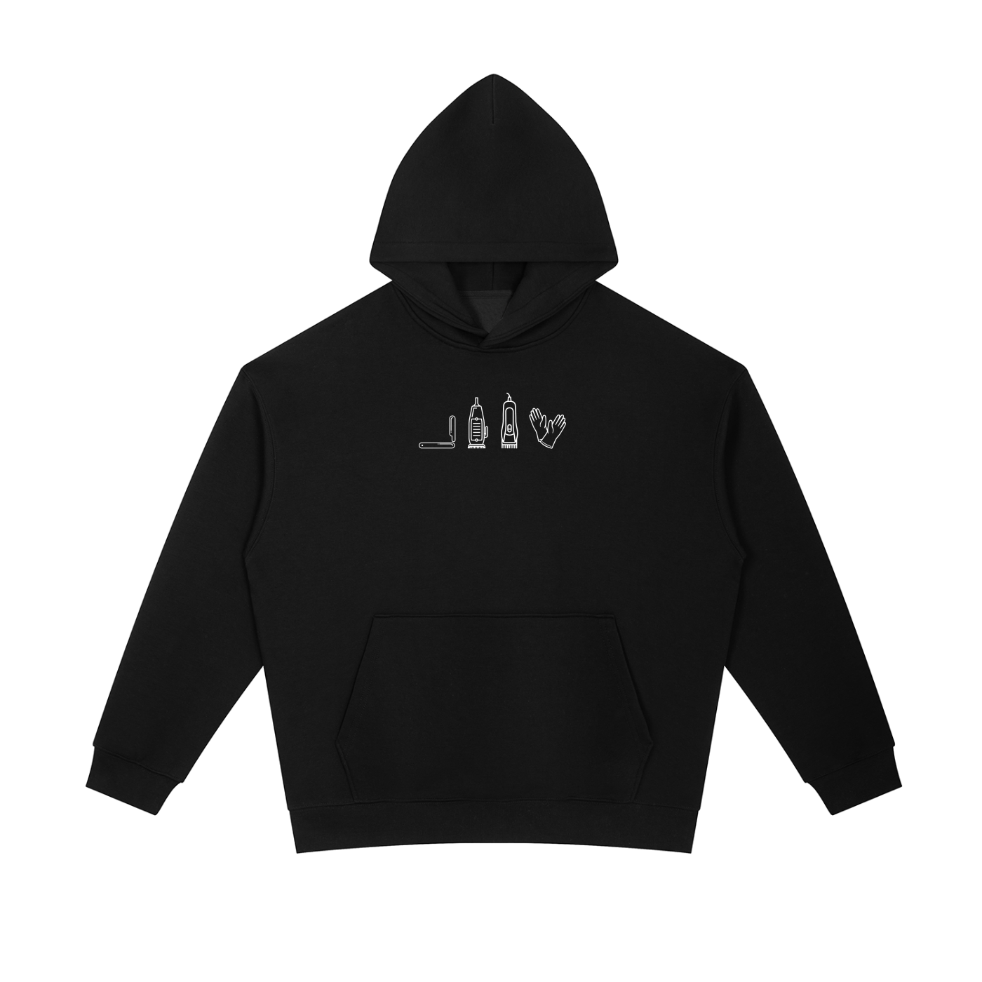 "BARBER ESSENTIALS" HEAVYWEIGHT HOODIE