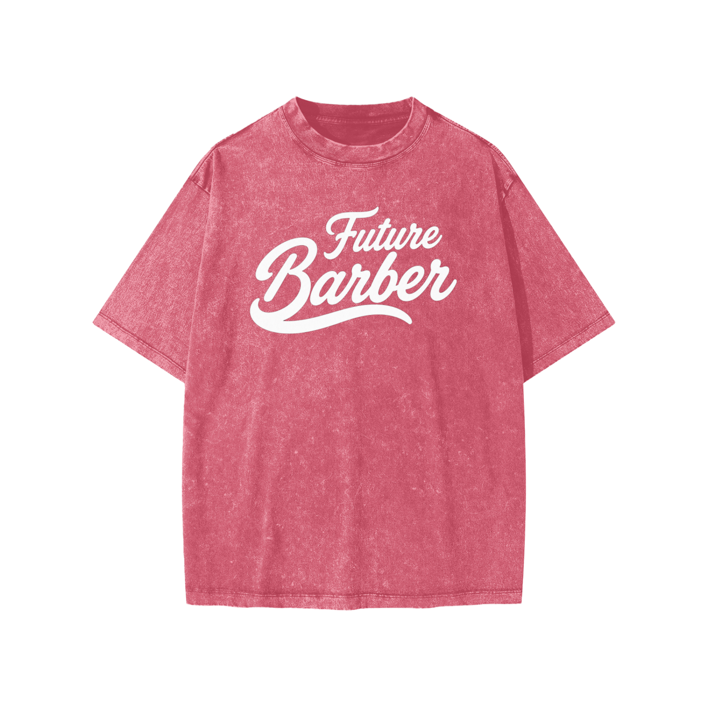 "FUTURE BARBER" SNOW WASHED KIDS T-SHIRT