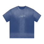 "BARBER ESSENTIALS" I SHAPED GRADIENT WASHED T-SHIRT
