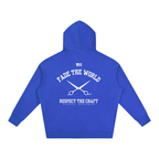 "BARBERS" OVERSIZED FLEECED HOODIE