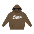 "BARBERS" OVERSIZED FLEECED HOODIE