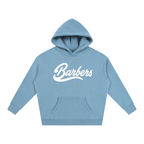 "BARBERS" OVERSIZED FLEECED HOODIE