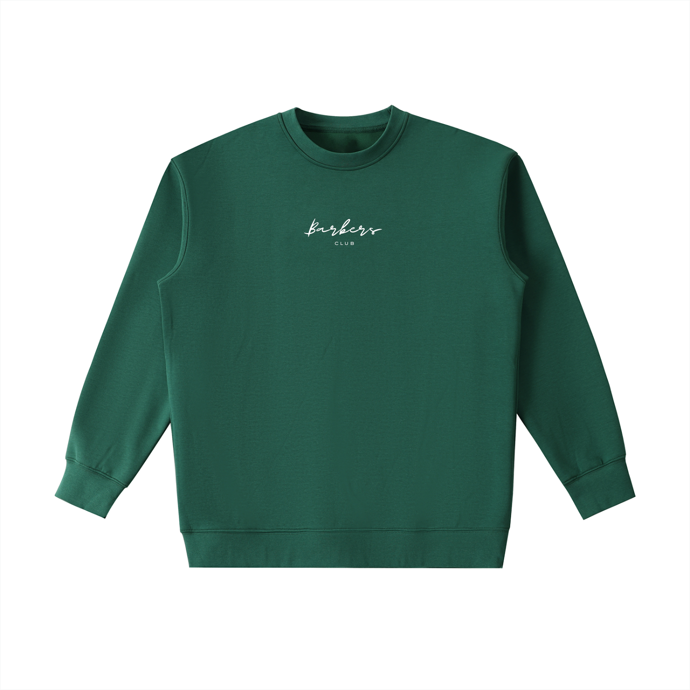 “BARBERS CLUB” ESSENTIAL HEAVYWEIGHT CREWNECK SWEATSHIRT