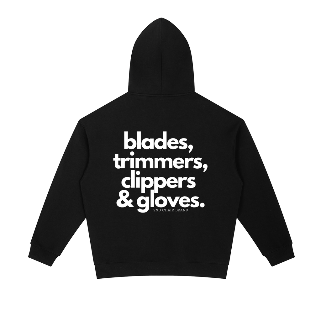 "BARBER ESSENTIALS" HEAVYWEIGHT HOODIE