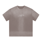 "BARBER ESSENTIALS" I SHAPED GRADIENT WASHED T-SHIRT